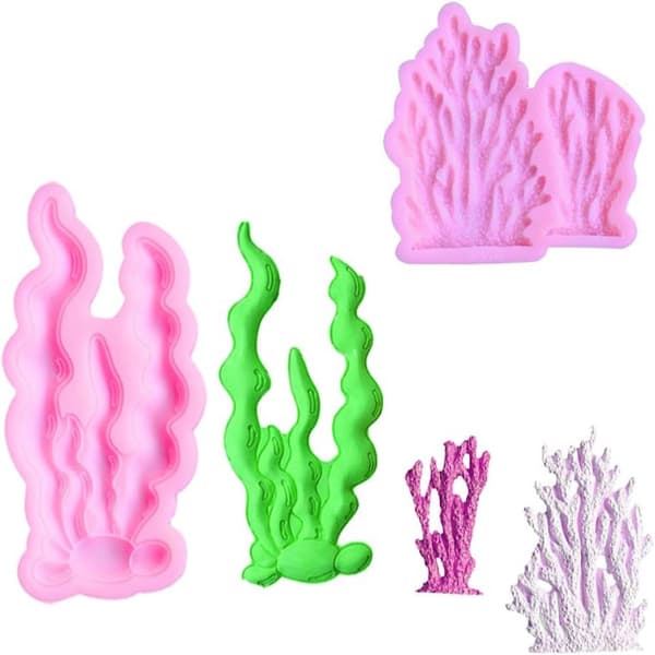 5 ST Coral Seaweed Form Silikon