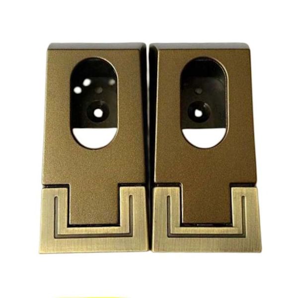 Aluminiumsflenssete hengende skinnestangholder 6 6 6