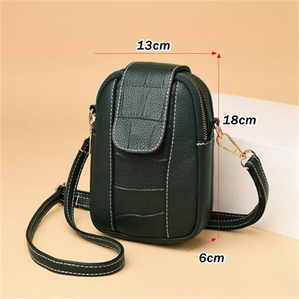 Crossbody Skuldertasker Lynlåstasker SORT Black