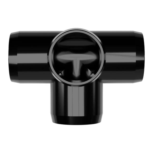 4 stk 4-vejs Tee Pipe Adapter Firedimensionel Tee