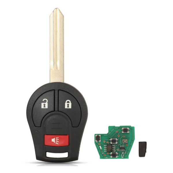 Bil fjernbetjening Fjernnøgle 433MHZ 4 KNAPPER 433MHZ 4 KNAPPER 433MHz 4 buttons