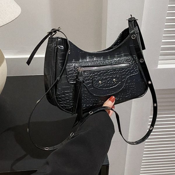Skuldertaske Crossbody Taske KAFFE Coffee