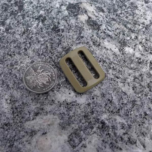 5st Tri Glide Slider Ladder Lock Spännen GRÅ 2,5MM Grey 2.5mm