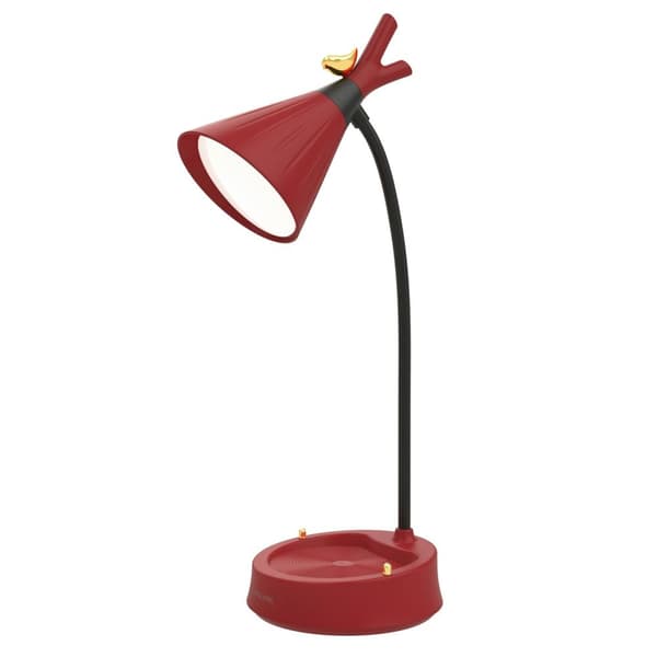 LED-blomst skrivebordslampe Bordlys RØD A A Red A-A