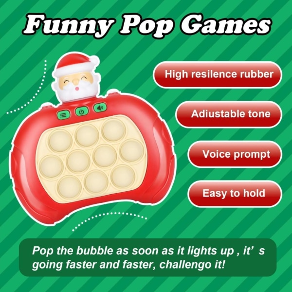 Sensory Fidget Toy Fast Push Game Pop-peli