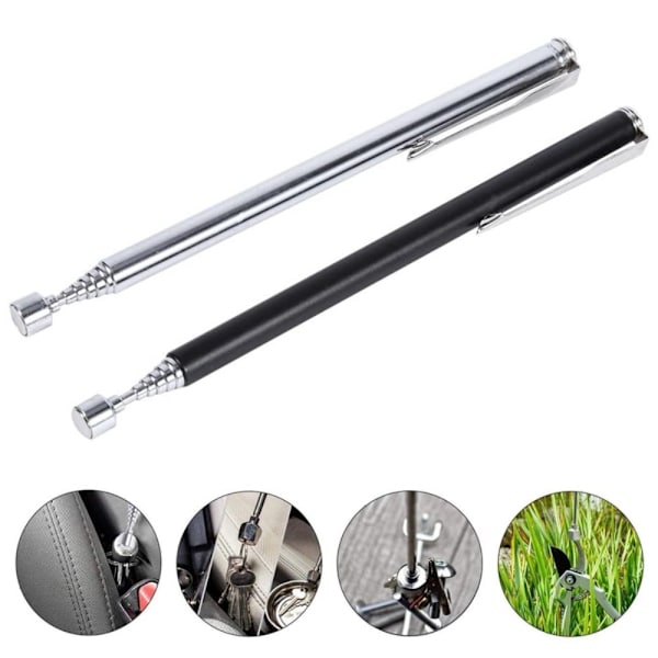 Pick Up Rod Magnetisk Opsamlings Pen SORT