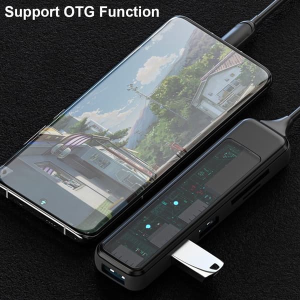 USB Hub Typ-C USB 5-I-1 USB 5-I-1 USB 5-in-1
