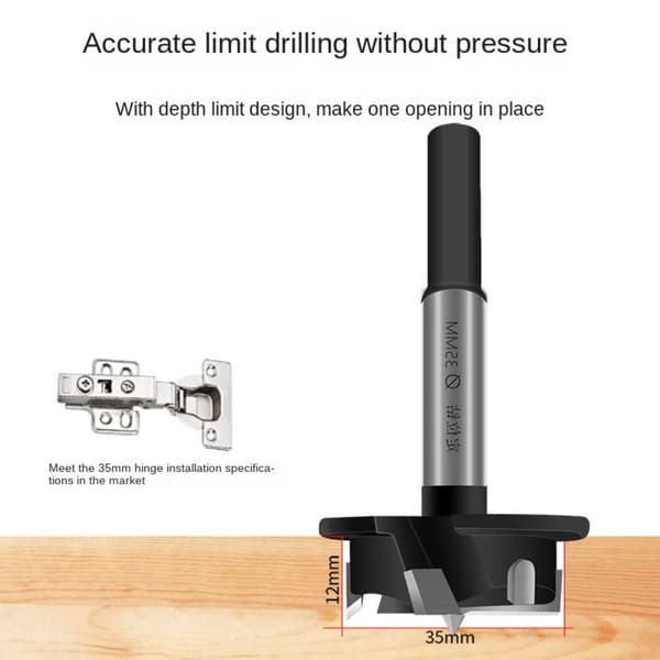 Hullåpner Hengsel Drilling Jig Drill Bits