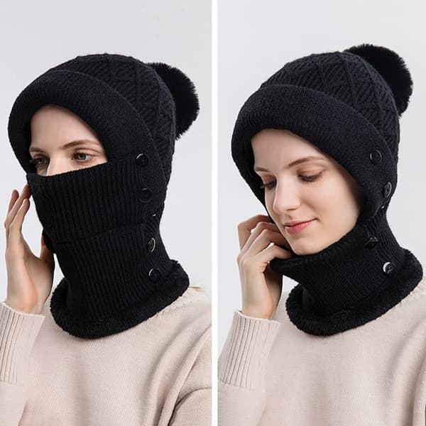 Ørebeskyttelse Ulllue Beanie Hat Skjerf KHAKI Khaki