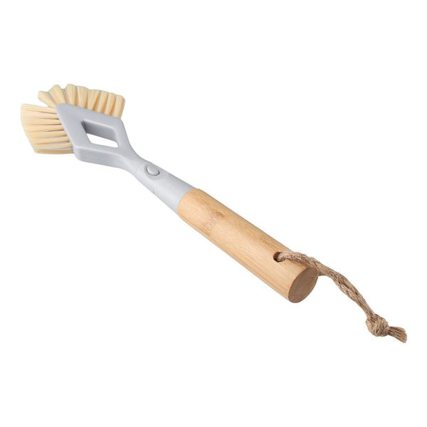 Borste Diskdisk Rengöringsborste Set Pot Brush Grey