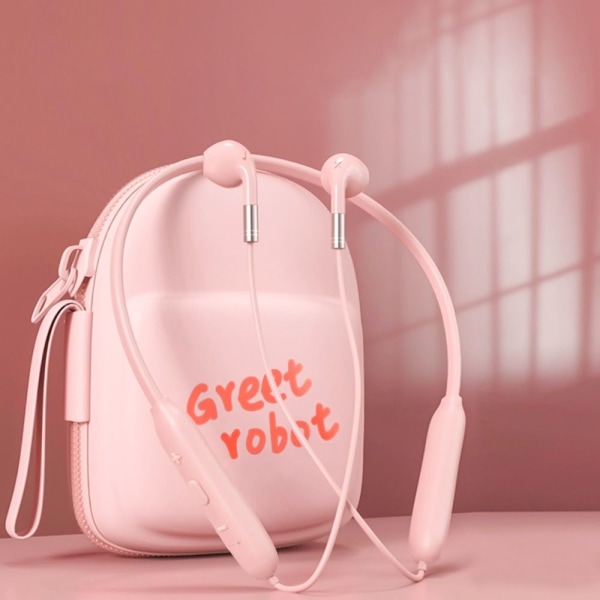 Øretelefon med nakkebøyle Trådløs hodetelefon ROSA Pink