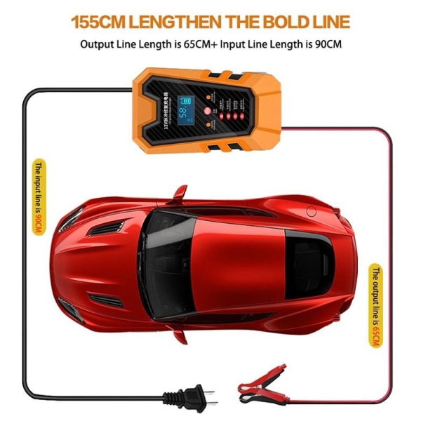 Bilbatteriladdare Batteriladdningsenheter ORANGE EU EU orange EU-EU