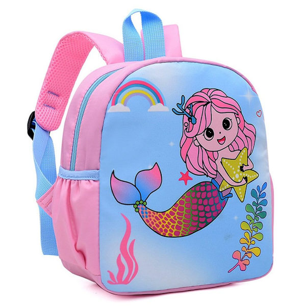 Koululaukku Kindergarten Princess Kevyt Merenneito-reppu