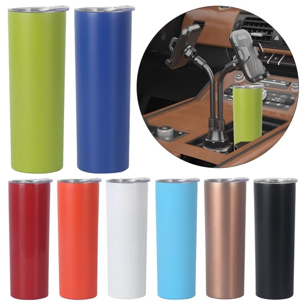 20oz/600ml Mugg Tumbler Bilkaffekopp GRÖN 20OZ/600ML green 20oz/600ml-20oz/600ml