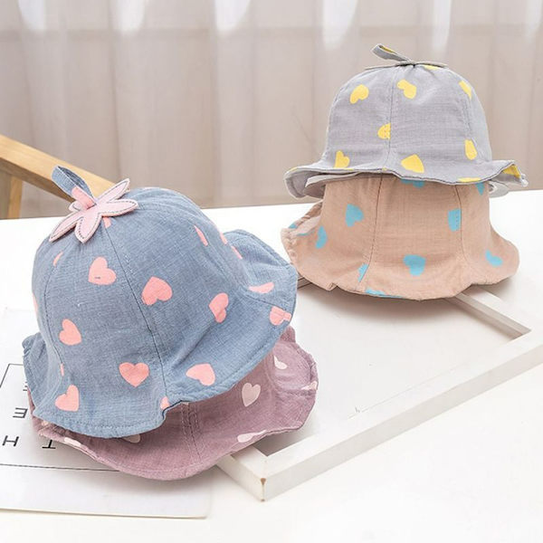 Bucket Hat Fisherman Cap GRÅ Gray
