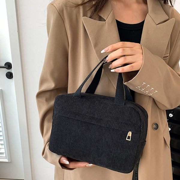 Makeup Taske Rejse Kosmetiske Tasker SORT black