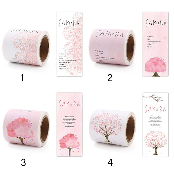 50 kpl Sakura-tervehdystarrat 2 2 2