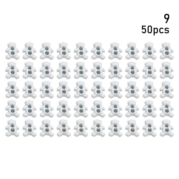 50 st Dockkläder Spännen DIY Dockkläder 9 9 9