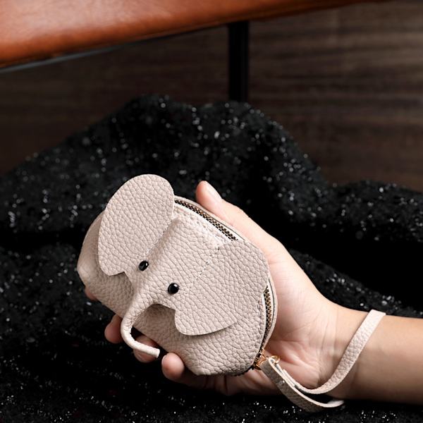 Elephant Wallet Key Bag BLÅ Blue