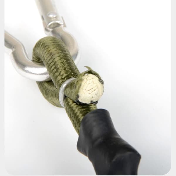 Karabinhage Elastisk Reb 30CM 30cm