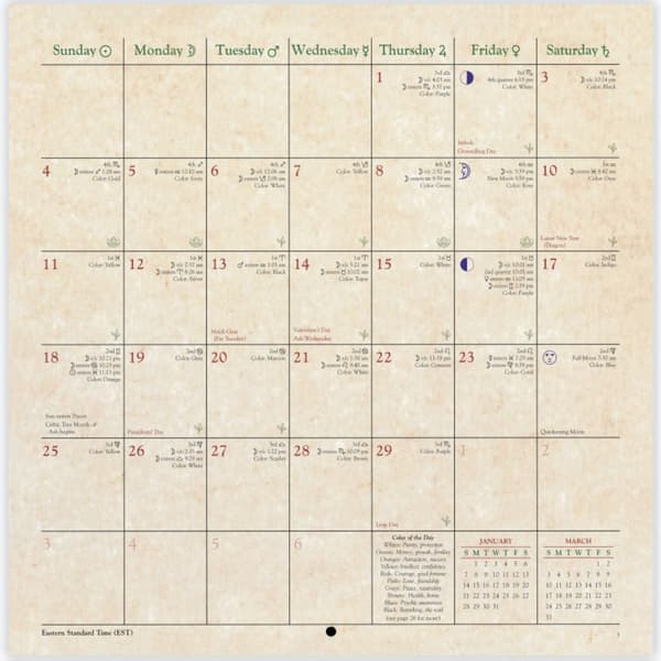 2024 Kalender Häxkalender Väggkalender