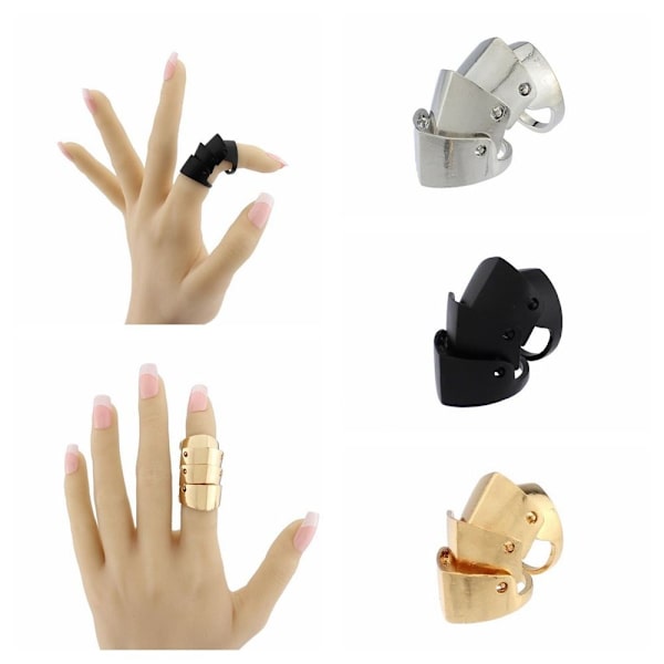Pansarring Cosplay Ring VIT white