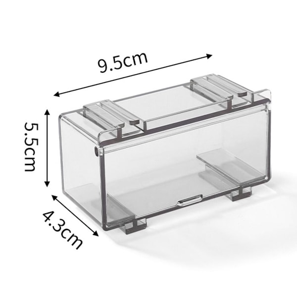 Displayboks Opbevaringsboks TRANSPARENT Transparent
