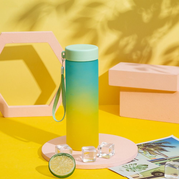 Vandkop Gym Plastic Cup BLÅ GUL BLÅ GUL Blue Yellow