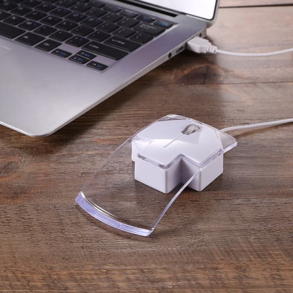 Wired Mouse Wired Arrow Mouse Transparent farvemus