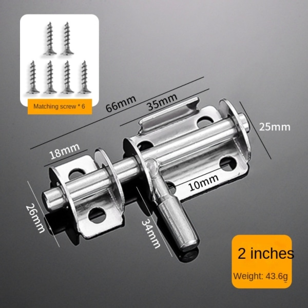 2st Skåpspärrar Fönsterspärrlås D-118MM D-118MM D-118MM