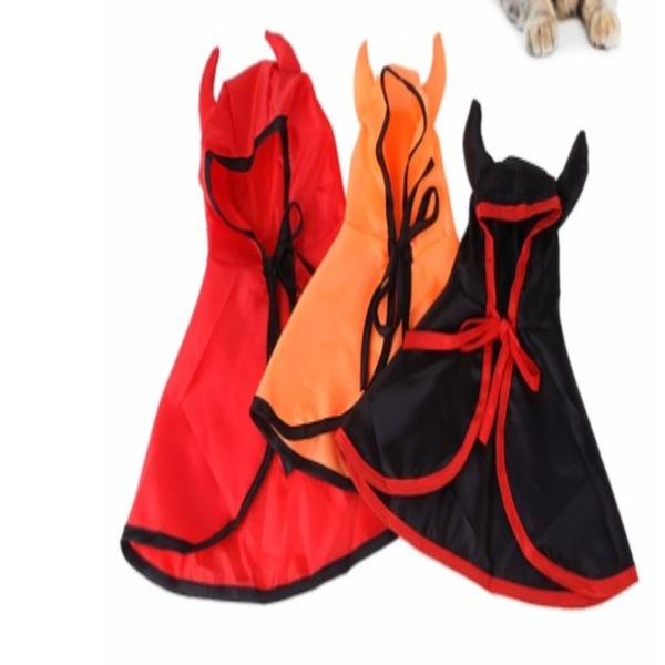 Pet Cloak Cape Hundekostume RØD M Red M