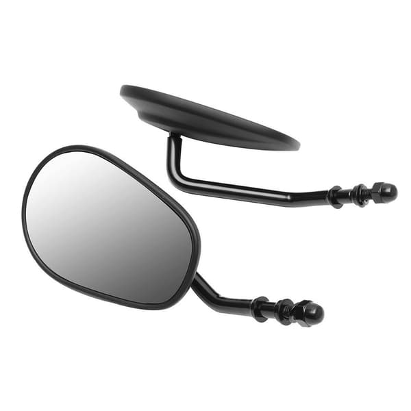 Motorcykelspeglar Styre Backspegel SILVER