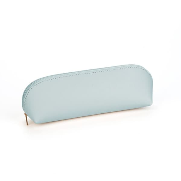 2stk Blyantpose Penneveske LYS BLÅ Light Blue