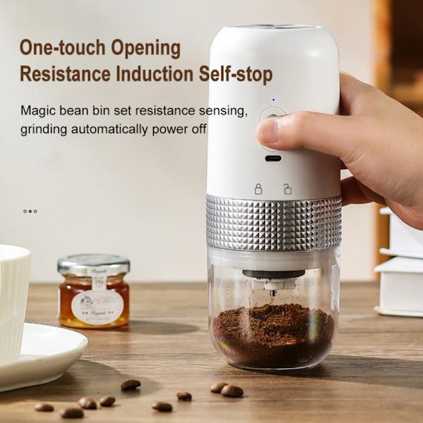 Kaffekvarn Bönor Abrader GRÅ grey