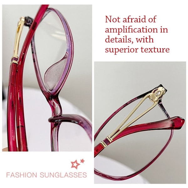 Läsglasögon ultralätt båge ROSE RED STRENGTH 350 Rose red Strength 350