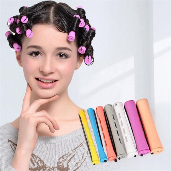 Perm Rollers Hair Curling LILLA LILLA Purple