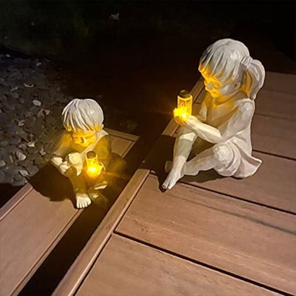 Solar Children Statues Gutte & Jente statuer BOY BOY Boy