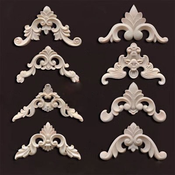 Träsnidade hantverk Träfigurer Hantverk 3 3 3