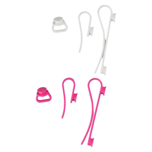 6 kpl Koukut Tarvikkeet Bogg Bags Laukut Avaimenperät WHITE&ROSE White&Rose