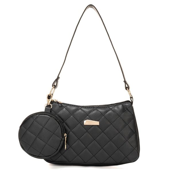 Taske med Pouch Underarm Taske SORT black