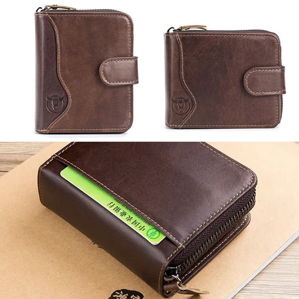 Man Bag Kort Lommebok B-SORT B-SORT B-Black