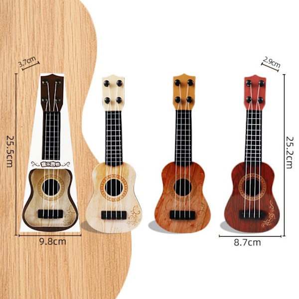 Simuleringsgitarr Mini Ukulele B B B