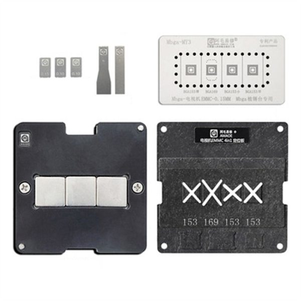 TV EMMC Jig Platform Reballing Stencil FULL SET FULL SET Full set