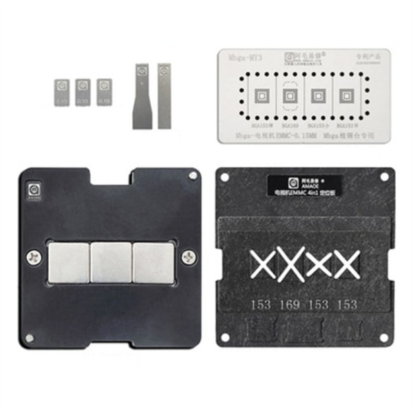 TV EMMC Jig Platform Reballing Stencil POSITION KIT POSITIONSSET Position Kit