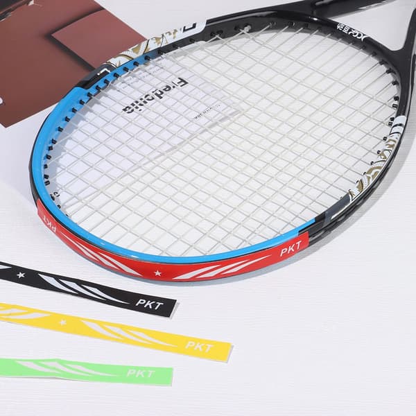 Racket Head Protector Tape Racket Skyddsdekal SVART black
