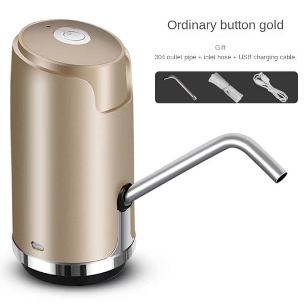 Vandpumpe Drikkepumpe Dispenser GULD Gold