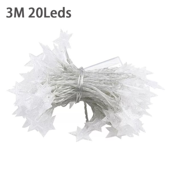 Star Moon String Lights Fairy Lights MULTICOLOR STJERNE MÅNE Multicolor Star Moon Stable-Star Moon Stable