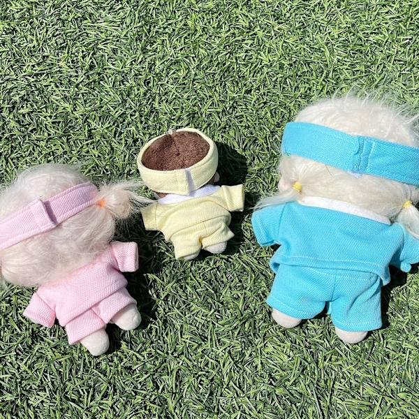20 cm Nukkevaatteet Casual Wear Takki PINK Pink