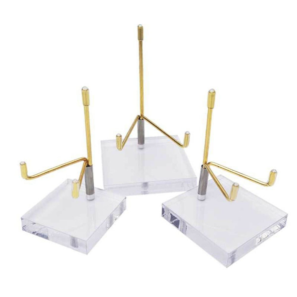 Krystalkuglebase glaskugleholder GOLD M Gold M