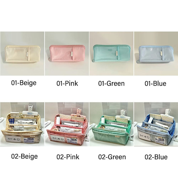 Kynälaukku Case BEIGE 02 02 Beige 02-02